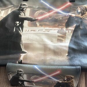 Star Wars Themed Bag with Lightsaber Design